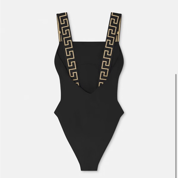 Versace GRECA BORDER ONE-PIECE SWIMSUIT - Picture 3 of 10